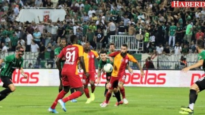Galatasaray, açılış maçında Denizlispora mağlup oldu