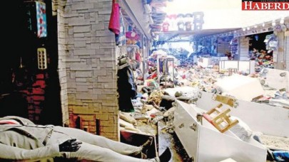 Eminönü altgeçit esnafı: Yağmur sonrası zararımız 5 milyon lira