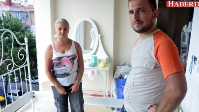 Duvarı olmayan daire aileyi mağdur etti