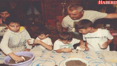 DOĞA BİLİNCİNİ ATÖLYELERLE EĞLENEREK ÖĞRENİYORLAR