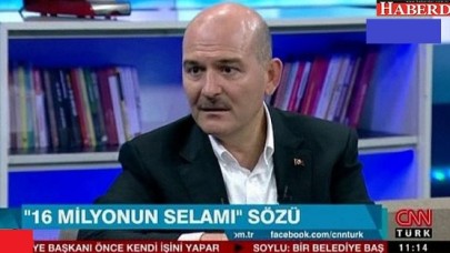 Süleyman Soylu: İstanbul ve Ankaraya kayyum söz konusu değild