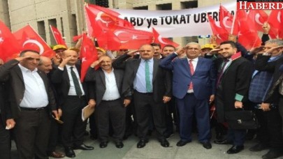 UBERe karşı asker selamı