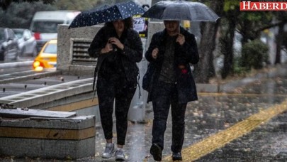 Meteorolojiden sağanak yağış uyarısı