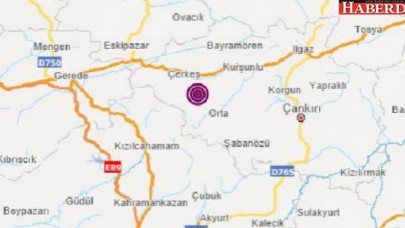 Çankırıda deprem