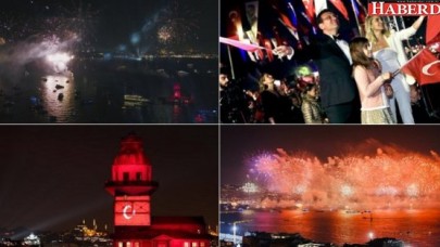 İstanbul semalarında muhteşem görüntü! İmamoğlu: Milli bayramlarımızı kutlamayı özlemiştik
