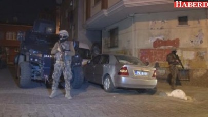İstanbulda terör operasyonu: Çok sayıda gözaltı var