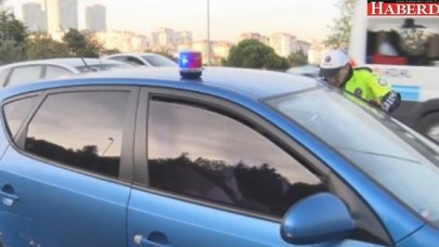 İstanbulda çakar denetimi