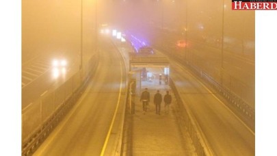 İstanbul güne sisle uyandı