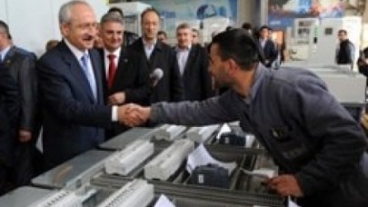 Kılıçdaroğlu OSTİM'i ziyaret etti