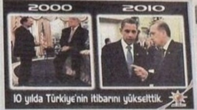 DSP'den 'Ecevitli afiş' için suç duyurusu