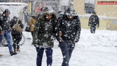 Meteorolojiden soğuk ve kar yağışı uyarısı!