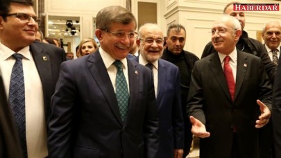 Kılıçdaroğlu ve Davutoğlu aynı etkinlikte