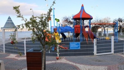 Büyükçekmece’de çocuk parkları meyve ağaçlarıyla donatılıyor