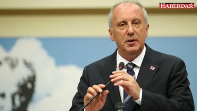 CHPli Muharrem İnceden jet yanıt: O İSMİ AÇIKLAMALIDIR