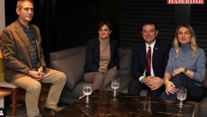 Ekrem İmamoğlu adayı gösterilmesinin 1. yılında Kaftancıoğlu ailesiyle buluştu.