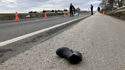 Silivri d-100 karayolunda üstgeçidi kullanmayan kadın canından oldu