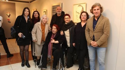 Süreya kendi  çizimiyle anıldı