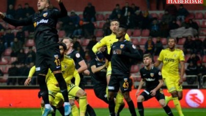 Fenerbahçe Kayserispor deplasmanında turu Kadıköye bıraktı