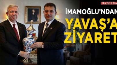 İmamoğlundan Yavaşa ziyaret