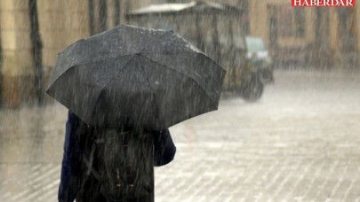 Meteorolojiden yağış uyarısı!