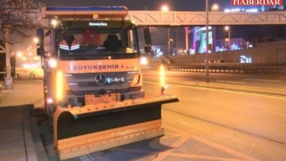 İstanbulda kar hazırlığı