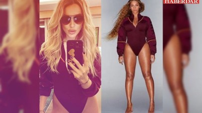 Kalçalarıyla Hadise yarattı