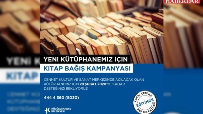 KÜÇÜKÇEKMECE BELEDİYESİ, KİTAP BAĞIŞ KAMPANYASI BAŞLATTI