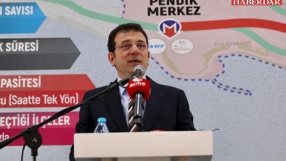 Ekrem İmamoğlu İstanbulda duran 3. metro inşaatını da yeniden başlattı