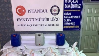 Silivride 2 ton 700 kilo kaçak tütün ele geçirildi: 3 gözaltı