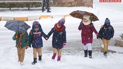 22 ilde eğitime kar engeli