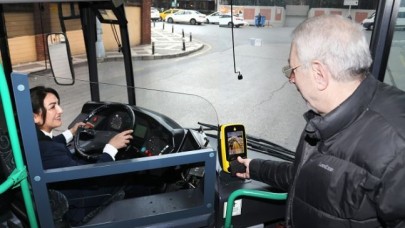 İETT’NİN KADIN ŞOFÖRLERİ DİREKSİYON BAŞINDA