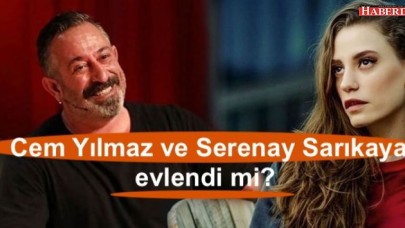 Cem Yılmaz ve Serenay Sarıkaya evlendi mi? 