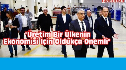 Çalık, İhlas Ev Aletleri fabrikasını ziyaret etti.