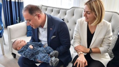 3000.bebeğe merhaba dedi