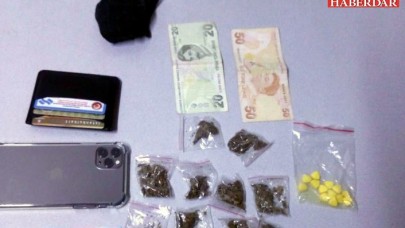 Çorapta uyuşturucu çıktı