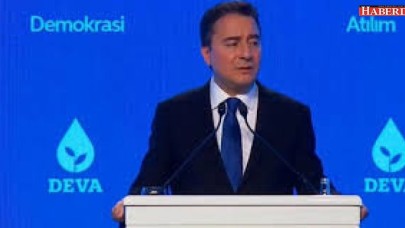 Ali Babacan, kurucu genel başkanı olduğu partisi DEVAyı tanıttı