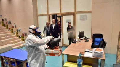 BEYLİKDÜZÜ BELEDİYESİ’NDE KORONAVİRÜS MESAİSİ