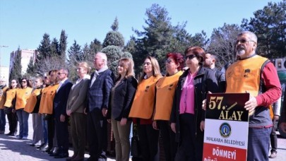 57.ALAY YÜRÜYÜŞÜ BEYLİKDÜZÜ’NDEN BAŞLADI