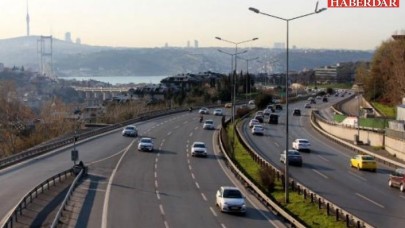 İstanbulda koronavirüs etkisi: Trafik yoğunluğunda azalma