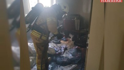 Ütü yüzünden ev yanacaktı