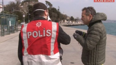 Sahilde yürüyüş yapmanın cezası bin lira!