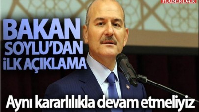 İstifası Saraydan dönen Süleyman Soyludan beklenen açıklama geldi