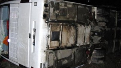 Şarampole devrildi!