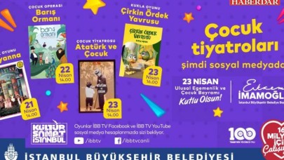İBB, 23 Nisan’da Çocukları Tiyatroyla Buluşturuyor!
