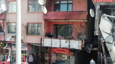 Gürpınarda doğalgaz borusu patladı!