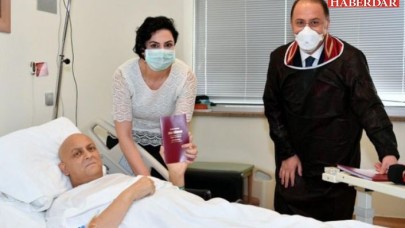 Tedavi gördüğü hastanede evlenen Yavuz Uygurdan acı haber