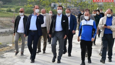 İBB BAŞKANI İMAMOĞLU BEYLİKDÜZÜ’NÜ ZİYARET  EDEREK  İNCELEMELERDE BULUNDU