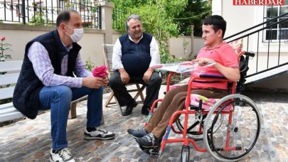 BAŞKAN ÇALIK ÖZEL BİREYLERİ UNUTMADI