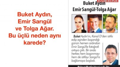 Buket Aydın, Emir Sarıgül ve Tolga Ağar