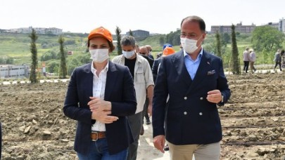 CANAN KAFTANCIOĞLU’NDAN BEYLİKDÜZÜ’NE ZİYARET